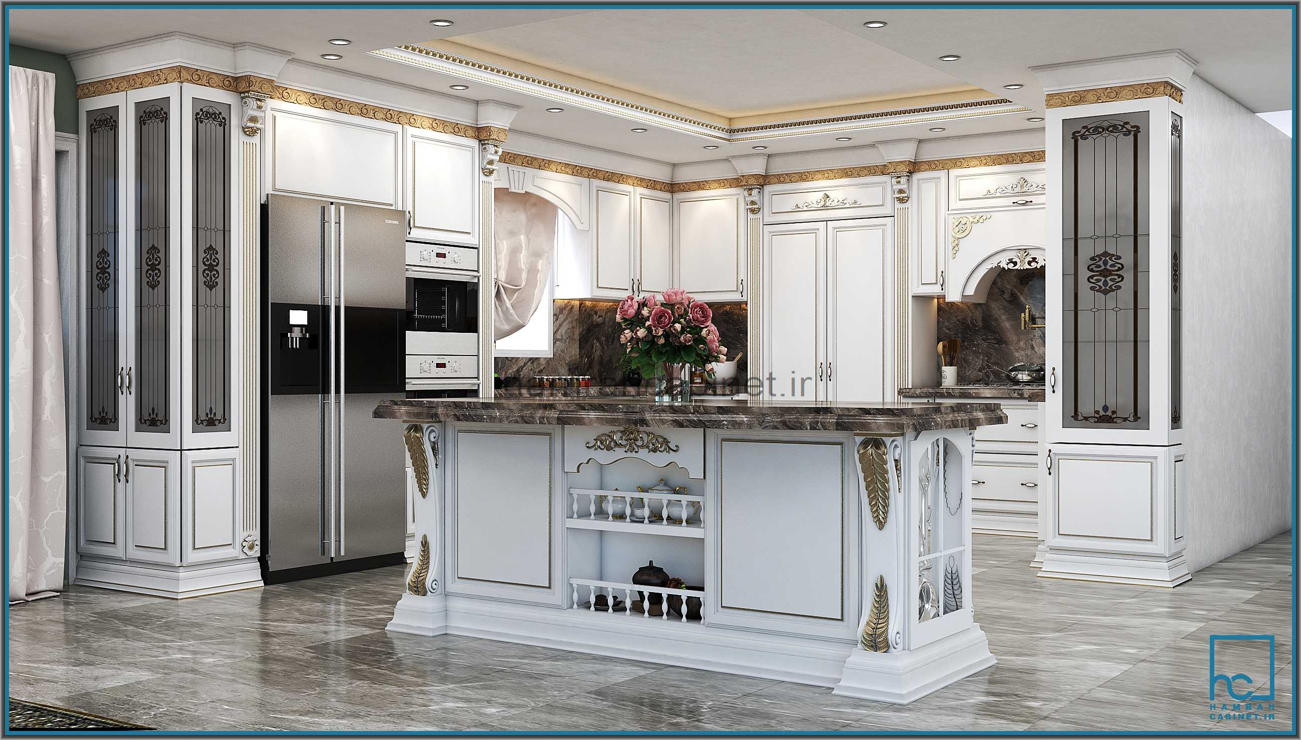 کابینت کلاسیک رنگخور 66